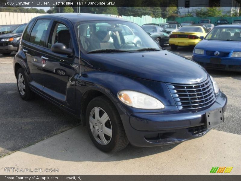 Electric Blue Pearl / Dark Slate Gray 2005 Chrysler PT Cruiser