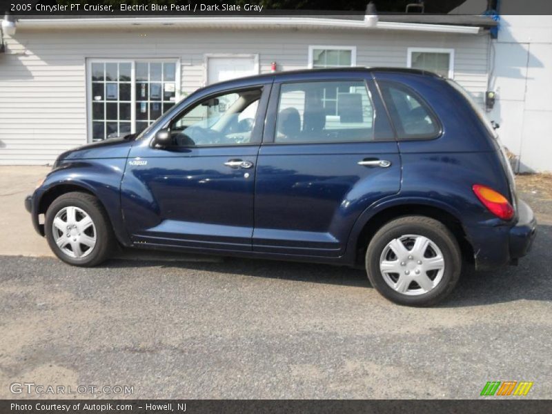 Electric Blue Pearl / Dark Slate Gray 2005 Chrysler PT Cruiser