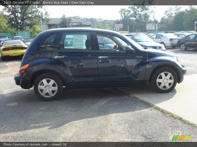 Electric Blue Pearl / Dark Slate Gray 2005 Chrysler PT Cruiser
