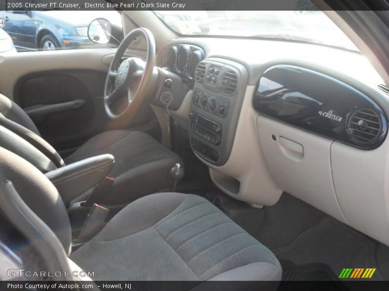 Electric Blue Pearl / Dark Slate Gray 2005 Chrysler PT Cruiser