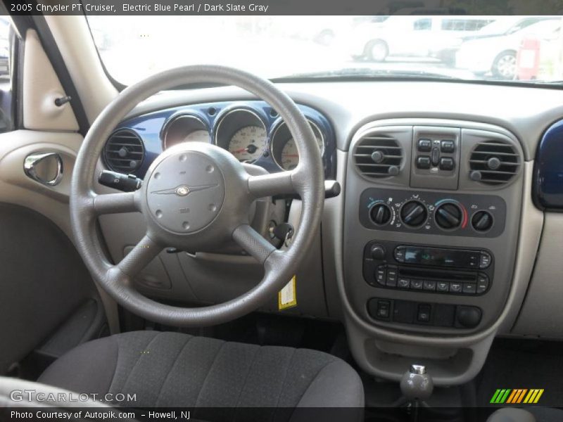 Electric Blue Pearl / Dark Slate Gray 2005 Chrysler PT Cruiser