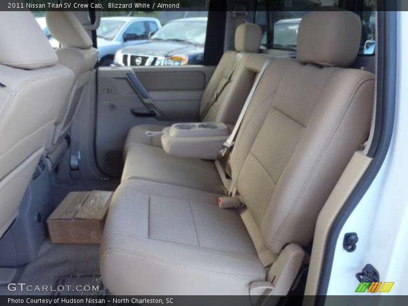 Blizzard White / Almond 2011 Nissan Titan SV Crew Cab