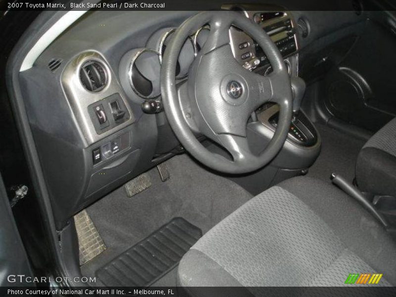 Black Sand Pearl / Dark Charcoal 2007 Toyota Matrix