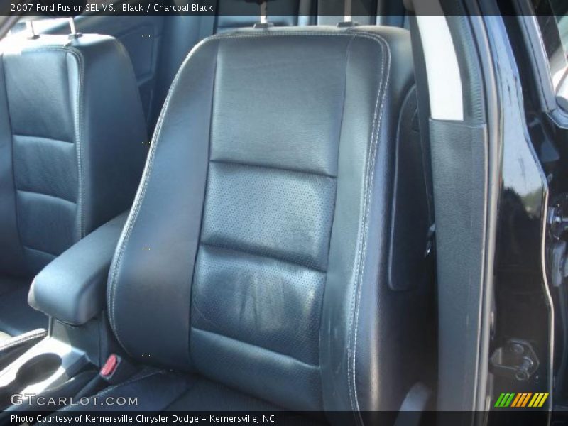 Black / Charcoal Black 2007 Ford Fusion SEL V6