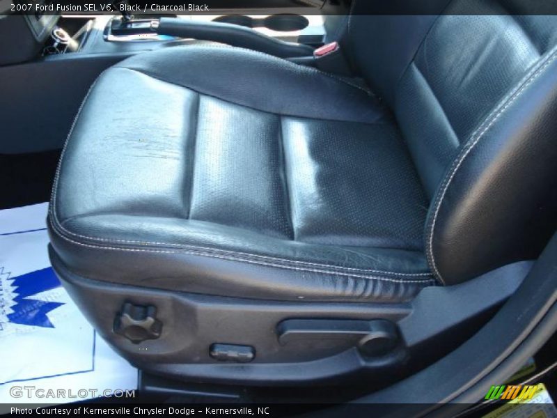 Black / Charcoal Black 2007 Ford Fusion SEL V6