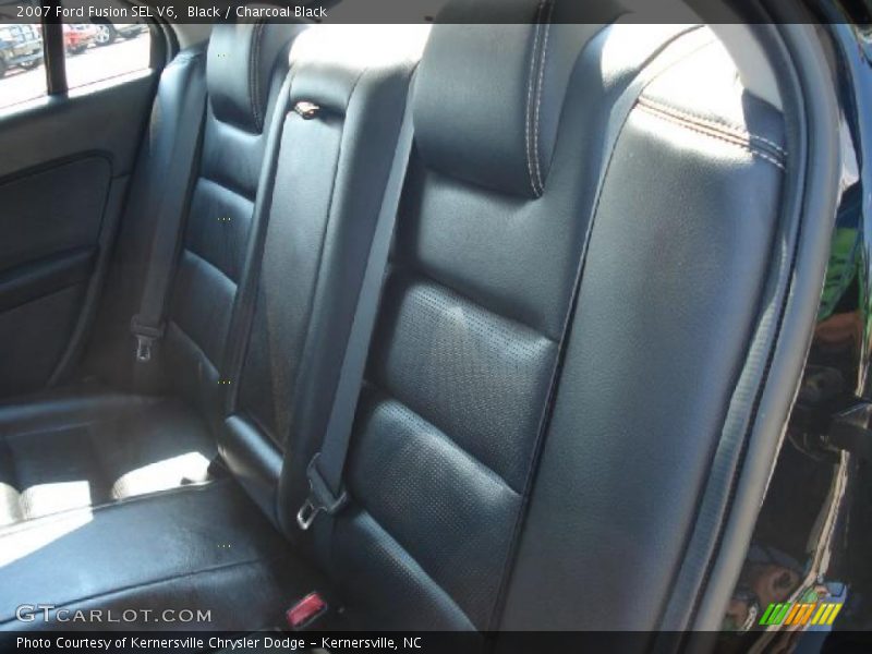 Black / Charcoal Black 2007 Ford Fusion SEL V6