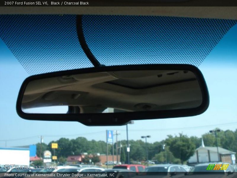 Black / Charcoal Black 2007 Ford Fusion SEL V6
