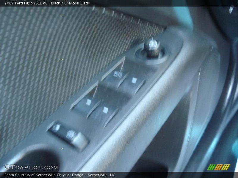 Black / Charcoal Black 2007 Ford Fusion SEL V6
