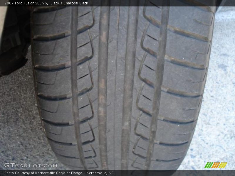 Black / Charcoal Black 2007 Ford Fusion SEL V6