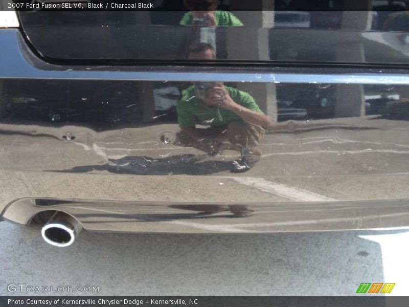 Black / Charcoal Black 2007 Ford Fusion SEL V6