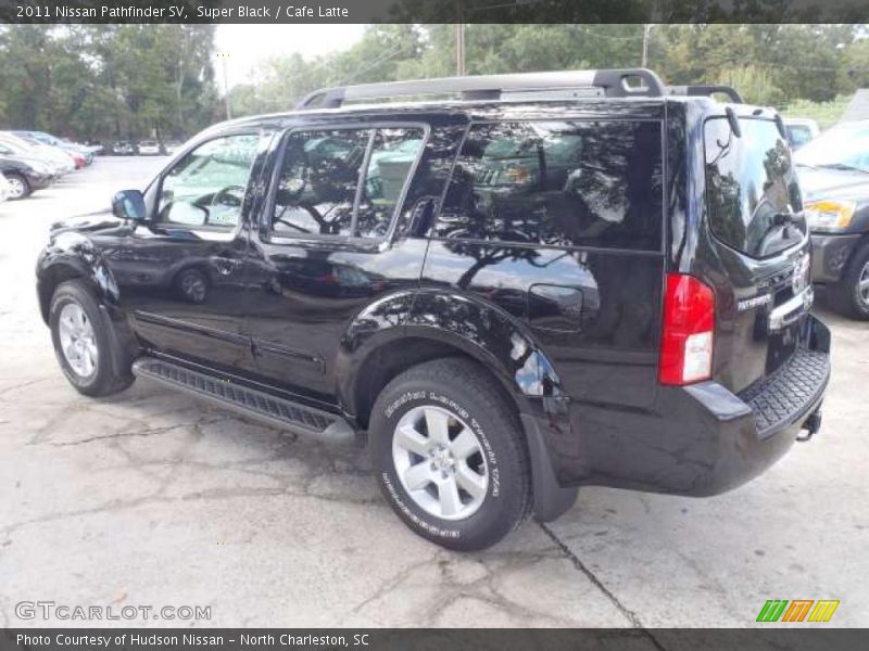 Super Black / Cafe Latte 2011 Nissan Pathfinder SV
