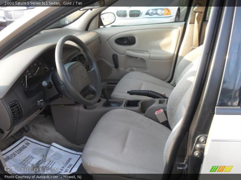 Gold / Tan 2001 Saturn S Series SL1 Sedan