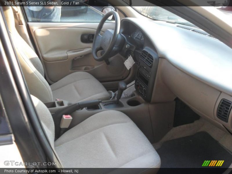 Gold / Tan 2001 Saturn S Series SL1 Sedan