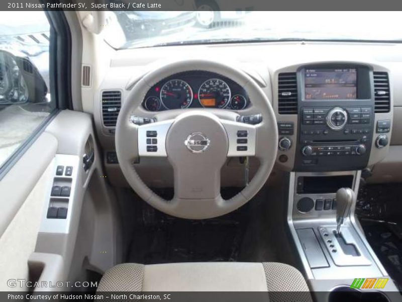 Super Black / Cafe Latte 2011 Nissan Pathfinder SV