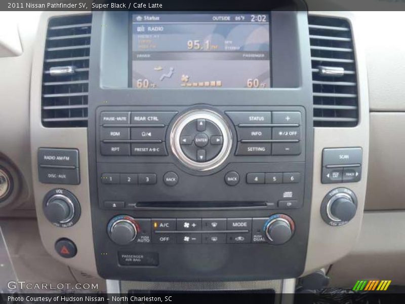Super Black / Cafe Latte 2011 Nissan Pathfinder SV