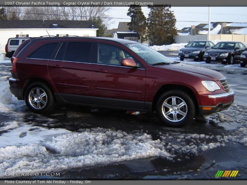 Cognac Crystal Pearl / Dark Khaki/Light Graystone 2007 Chrysler Pacifica Touring