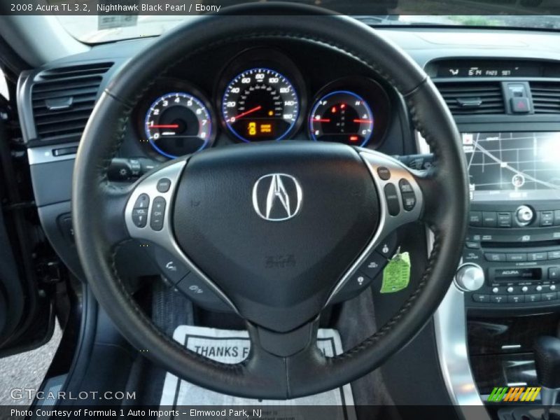 Nighthawk Black Pearl / Ebony 2008 Acura TL 3.2