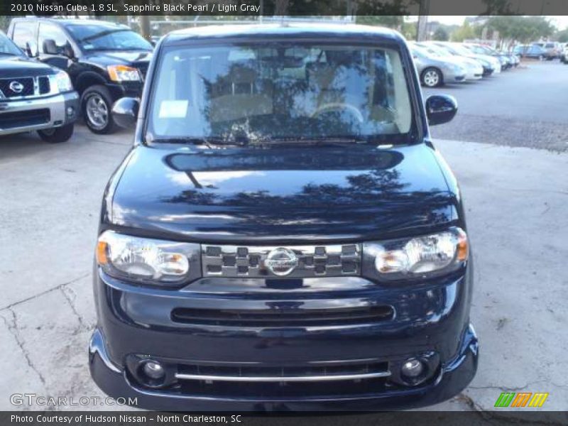 Sapphire Black Pearl / Light Gray 2010 Nissan Cube 1.8 SL