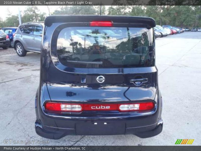 Sapphire Black Pearl / Light Gray 2010 Nissan Cube 1.8 SL
