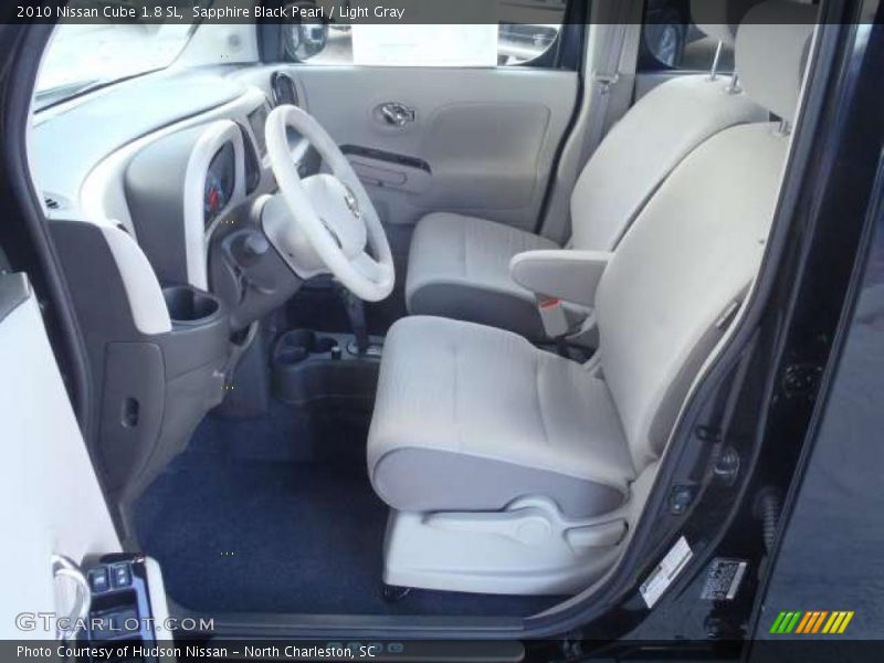 Sapphire Black Pearl / Light Gray 2010 Nissan Cube 1.8 SL