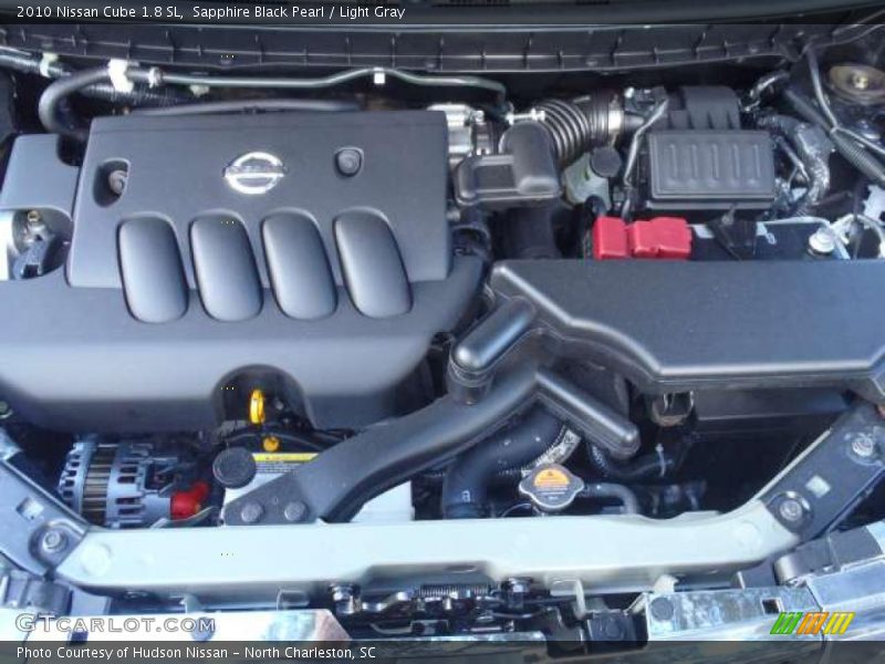Sapphire Black Pearl / Light Gray 2010 Nissan Cube 1.8 SL