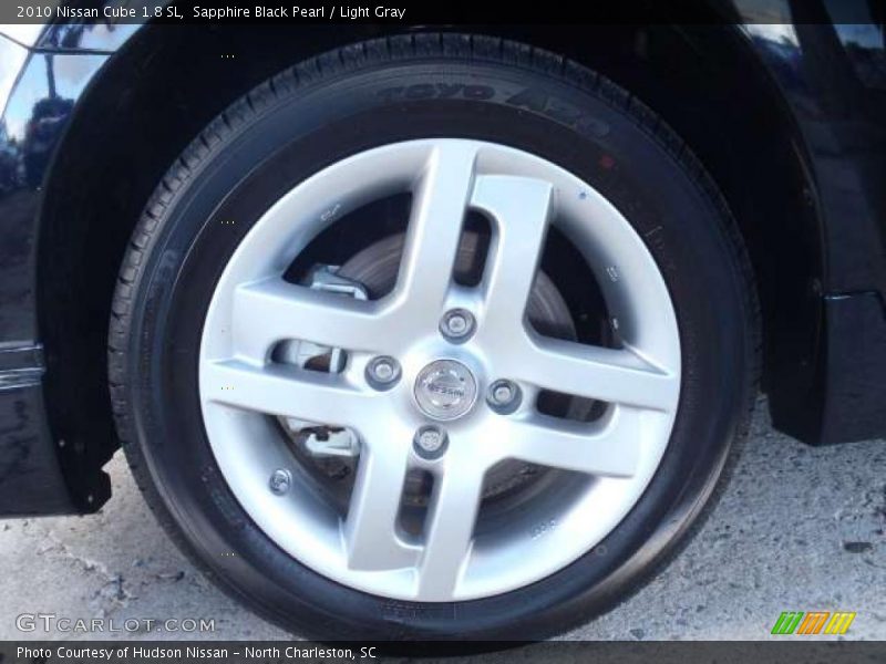 Sapphire Black Pearl / Light Gray 2010 Nissan Cube 1.8 SL