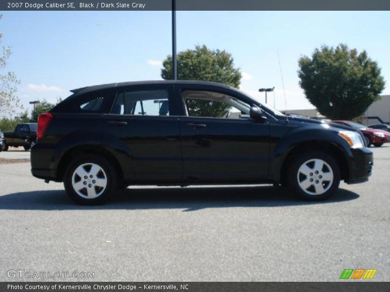 Black / Dark Slate Gray 2007 Dodge Caliber SE