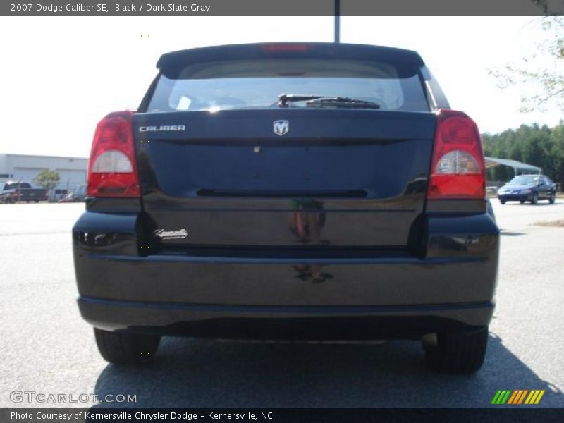 Black / Dark Slate Gray 2007 Dodge Caliber SE
