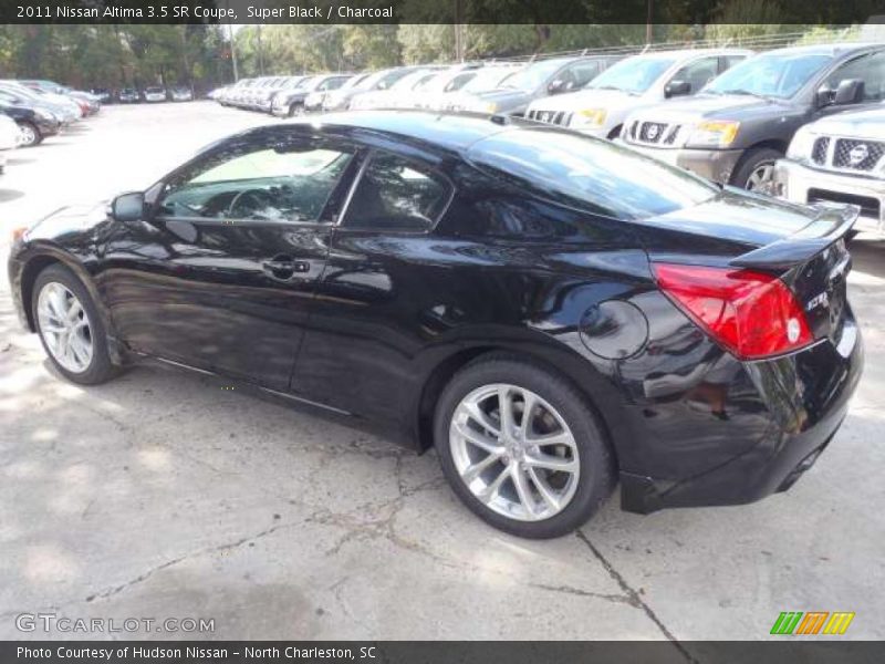 Super Black / Charcoal 2011 Nissan Altima 3.5 SR Coupe