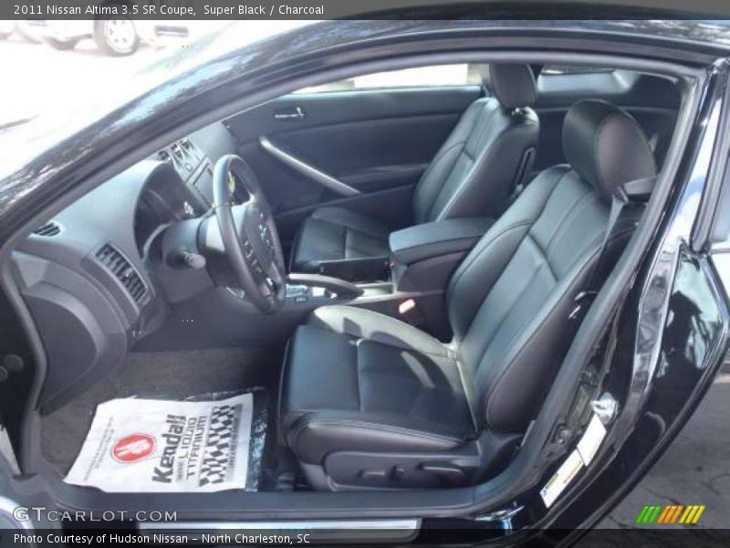 Super Black / Charcoal 2011 Nissan Altima 3.5 SR Coupe