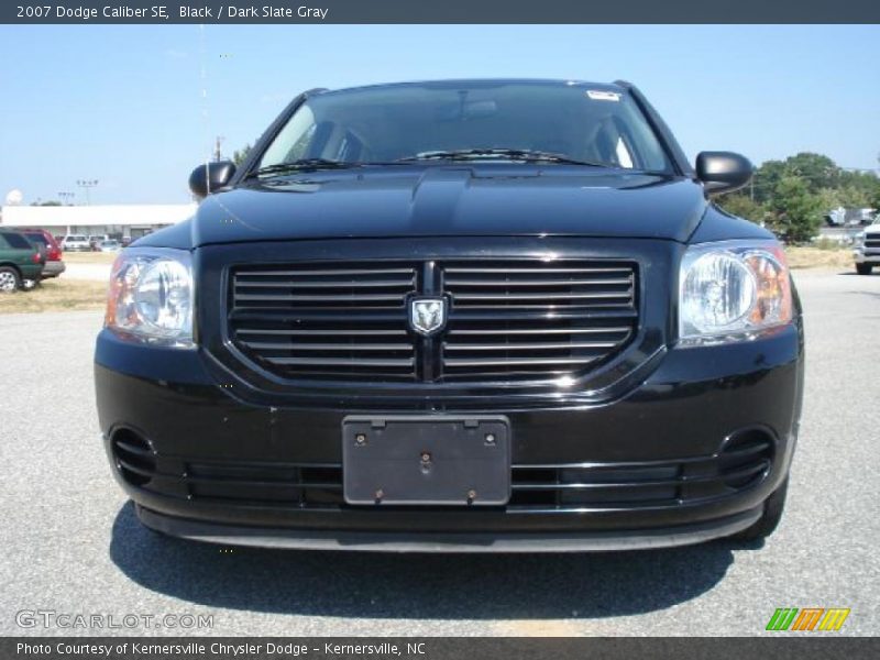 Black / Dark Slate Gray 2007 Dodge Caliber SE