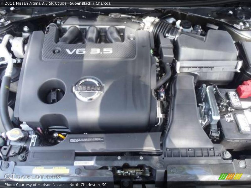 Super Black / Charcoal 2011 Nissan Altima 3.5 SR Coupe