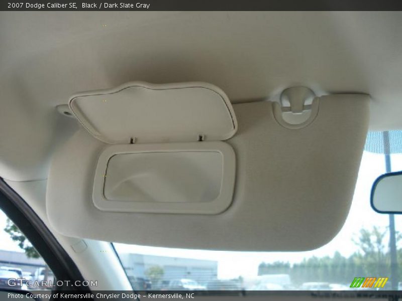 Black / Dark Slate Gray 2007 Dodge Caliber SE