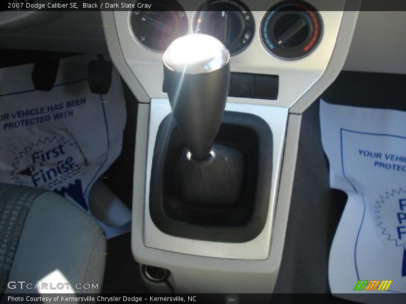 Black / Dark Slate Gray 2007 Dodge Caliber SE