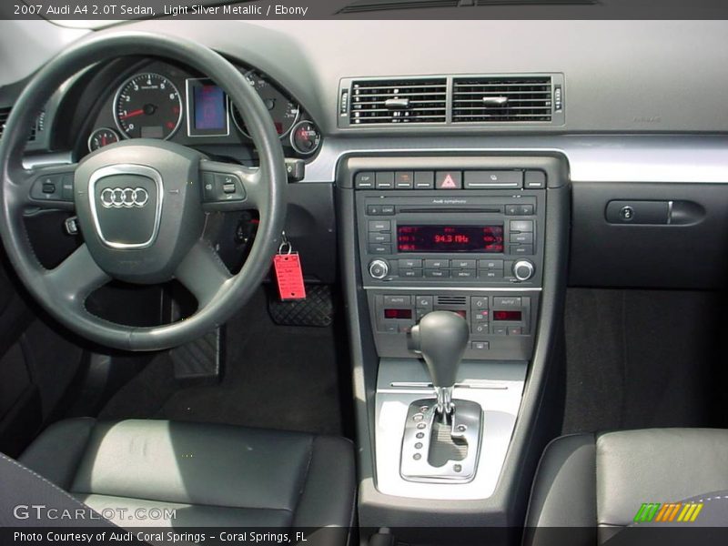 Light Silver Metallic / Ebony 2007 Audi A4 2.0T Sedan