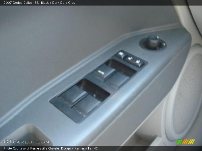 Black / Dark Slate Gray 2007 Dodge Caliber SE