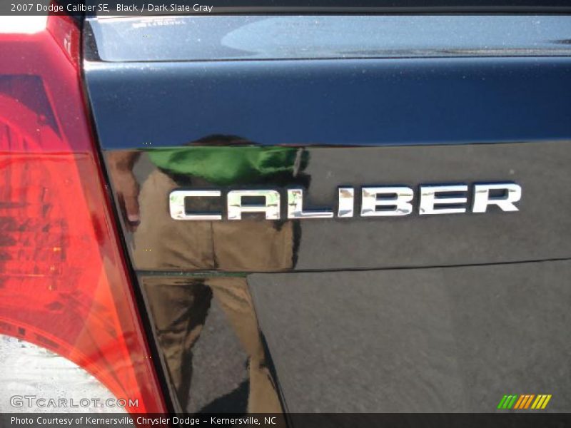 Black / Dark Slate Gray 2007 Dodge Caliber SE