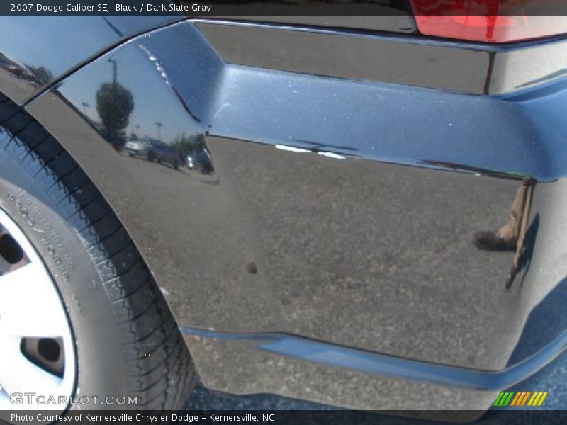 Black / Dark Slate Gray 2007 Dodge Caliber SE