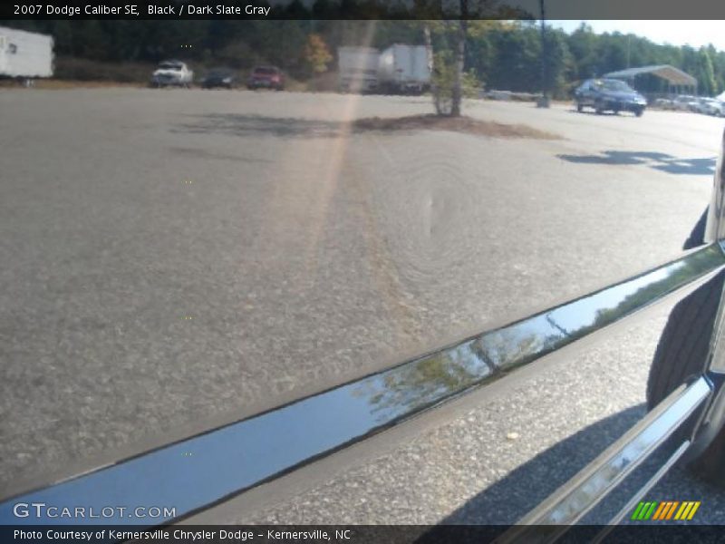 Black / Dark Slate Gray 2007 Dodge Caliber SE
