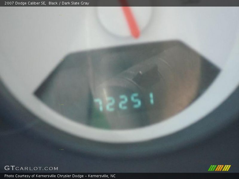 Black / Dark Slate Gray 2007 Dodge Caliber SE