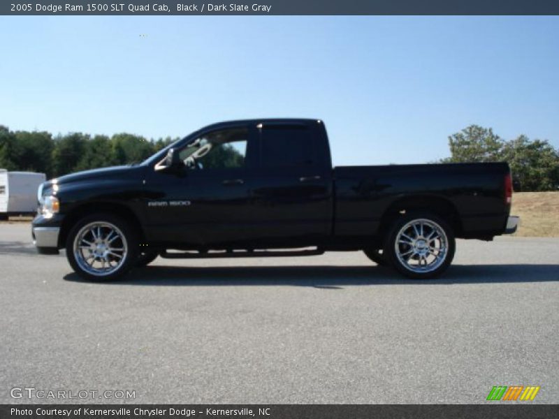 Black / Dark Slate Gray 2005 Dodge Ram 1500 SLT Quad Cab