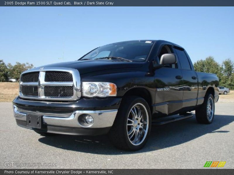 Black / Dark Slate Gray 2005 Dodge Ram 1500 SLT Quad Cab