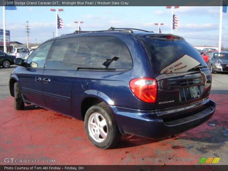 Midnight Blue Pearl / Medium Slate Gray 2006 Dodge Grand Caravan SXT