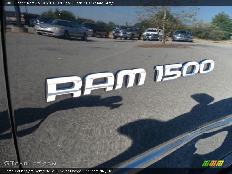 Black / Dark Slate Gray 2005 Dodge Ram 1500 SLT Quad Cab