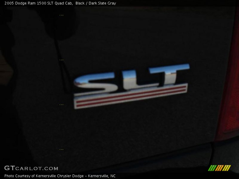 Black / Dark Slate Gray 2005 Dodge Ram 1500 SLT Quad Cab