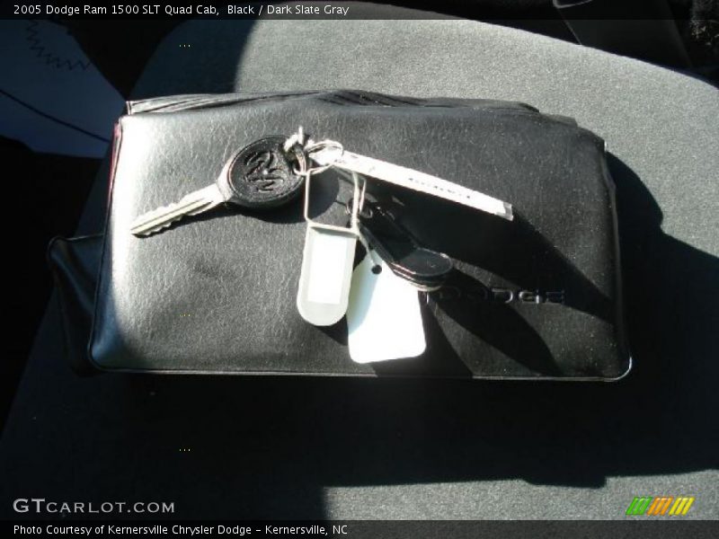 Black / Dark Slate Gray 2005 Dodge Ram 1500 SLT Quad Cab