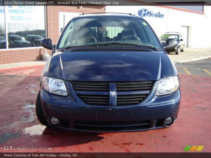 Midnight Blue Pearl / Medium Slate Gray 2006 Dodge Grand Caravan SXT