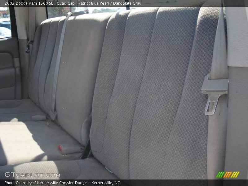 Patriot Blue Pearl / Dark Slate Gray 2003 Dodge Ram 1500 SLT Quad Cab