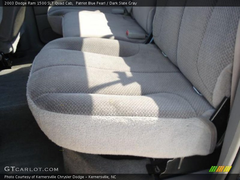 Patriot Blue Pearl / Dark Slate Gray 2003 Dodge Ram 1500 SLT Quad Cab