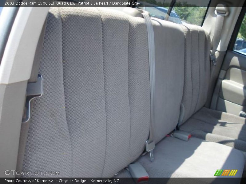 Patriot Blue Pearl / Dark Slate Gray 2003 Dodge Ram 1500 SLT Quad Cab
